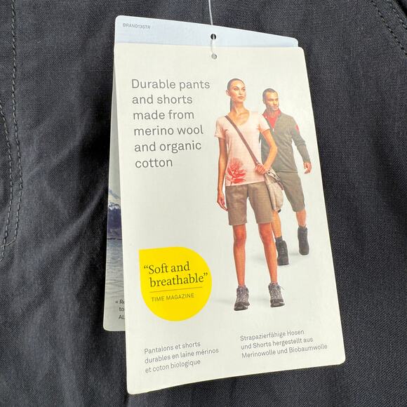 Icebreaker Destiny Skirt Size 28 / 6 Merino Wool Cotton Blend Gray NWT Mini Grey - Picture 7 of 16